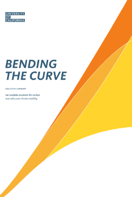 University of California “Bending the Curve" Report
