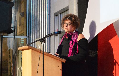 Gabriela Arredondo, a professor of Latin American & Latino studies, was one of six speakers at the Division of Social Sciences annual research showcase.