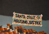 Banner: Santa Cruz for Housing Justice
